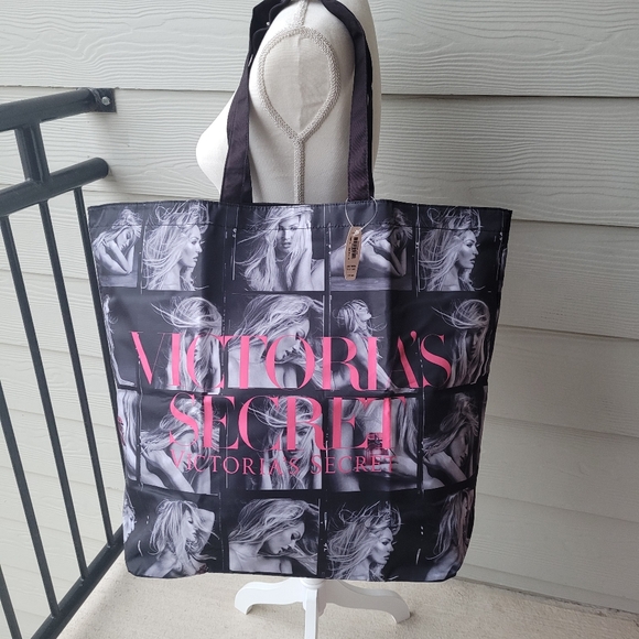 NWT Victoria's Secret Supermodel Bombshell Angel Tote Travel Multicolor Large - Picture 4 of 12